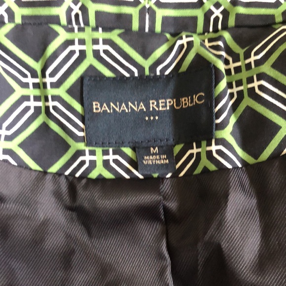 Banana Republic Navy Design Jacket EUC - Picture 10 of 11